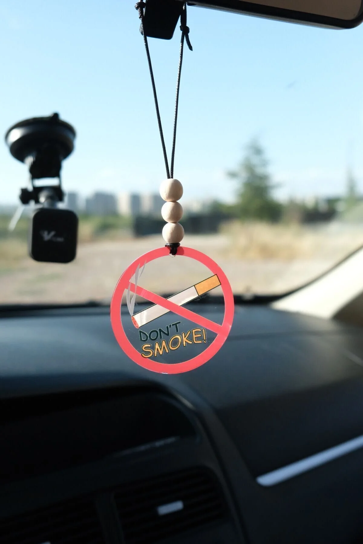 Don't Smoke Araba Süsü Dikiz Aynası Süsü Hediyelik Eşya - Görsel 3
